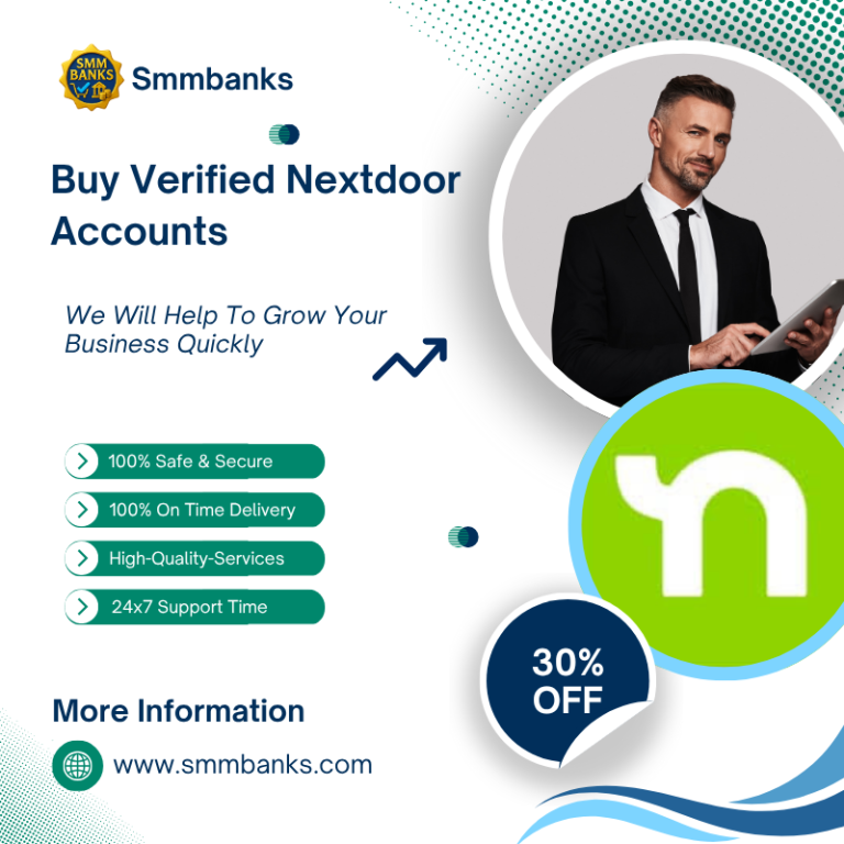 Buy Verified Nextdoor Accounts