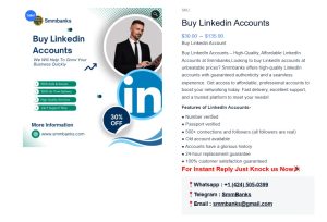 Buy Linkedin Accounts